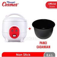 Cosmos CRJ 1001 N 0.6 Liter Mini Rice Cooker Magic Com Cosmos 1001 N