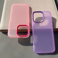2.0 MM Candy Hard TPU Phone Case for Samsung S25 S24 S23 Ultra Plus A55 A35 A25 A16 A15 A05S A06 A05