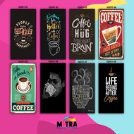 Quotes Wall Decoration Cafe Coffee Walldecor Home Display Vintage Motivational Wooden Poster - IQV81