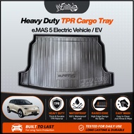 Proton e.MAS 5 Electric Vehicle / EV Rear Trunk Cargo Boot Tray Liner Anti-Slip Waterproof E Mas5 EM