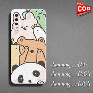 Casing Samsung A50 A50S A30S - Motif Kartun Kucing - PICKS STORE - Softcase - All Types - Populer Ce