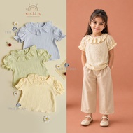 SDS Kids - Sisy Top Girls' Blouse Top Girls' Muslin Top/