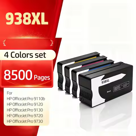 938XL 938 Ink Cartridges Replacement Compatible 938XL 938 For HP OfficeJet Pro 9110B 9120 9130 9720 