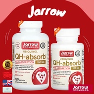 พร้อมส่ง Jarrow Formulas Ubiquinol QH-Absorb 100 mg & 200 mg CoQ10 ที่ดีที่สุด Co enzyme q10