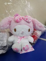 日本正版 my Melody 櫻花 限定 公仔 娃娃