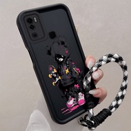 Case For Infinix Hot 9 Play Hot 9 Imported silicone material trendy and personalized graffiti teddy 