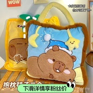 Thickened Quilt Blanket Pillow Two-in-One Winter New Style Bala 2025 Car Car Dual-use Blanket Carpi 