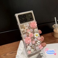 Luxury Shining Rose Phone Case For Redmi Turbo 5 Max 4 3 Y3 Y2 Y1 A5 A4 5G A3X A3 A2 A1 Plus 8 8A 7 