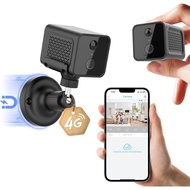 4G Security Camera,2K No WiFi Security Camera with 20 Day Standby Battery, Night Vision, Motion Aler