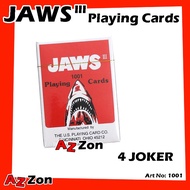 Jaws Playing Card / Jaws Poker Card / JAWS Card / Playing Card / Poker Card / Rummy / Jaws 1001