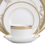 Vera Wang Lace Gold Tea/coffee Cup Set Bond China