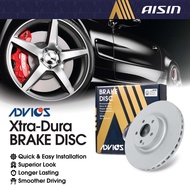 Toyota Altis ZZE141 ZRE173 Sienta Premium Advics Aisin 1 Pair Front Brake Disc Rotor Sepasang Piring