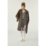 「สินค้าลิขสิทธิ์แท้」IRIS BOUTIQUE 25AW IC1933 Trove windbreaker เสื้อผ้าผู้หญิง เสื้อโค้ท กันหนาว วิ