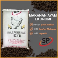 SP Berkat 1323 Makanan Ayam Ekonomi / Dedak Ekonomi / Dedak Ayam Hitam (25KG)