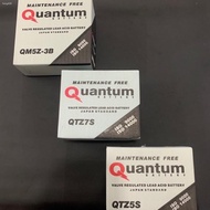 Quantum Motorcycle Battery QTZ5S 4L for XRM, Wave, BeAT, Mio i 125, Soul Soulty