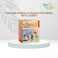 Live-well SORIA-D Vitamin-D3 1000iu