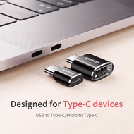 Baseus USB Type C OTG Adapter Mini Type C Male to USB Female/ Micro Female OTG Adapter for Date Tran