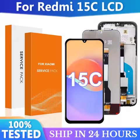 6.9'' For Redmi 15C 4G LCD 2508CRN2BC CLD Display Touch Panel Screen Digitizer Assembly For Redmi 15