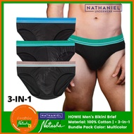 NATHANIEL BRIEF FOR MEN Howie, Damarcus, Gabrielle, Kerby, Harry, Deangelo, Burbank 100% Orignal