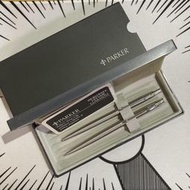 稀有 派克 Parker Classic Stainless CT 對筆 美製 [庫新]