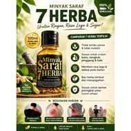 Minyak saraf 7 herba/ minyak herba