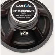 ♛ Speaker woofer 10 inch curve 25H100SUWPP ♝