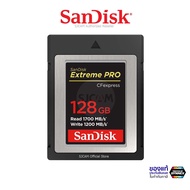 SanDisk Extreme PRO CFexpress Card 128GB Type B (SDCFE-128G-GN4NN) XQD ถ่าย RAW 4K ได้สบาย รับประกัน