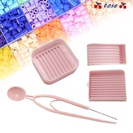 TOSE Fuse Beads Picking Tray Kit, Plastic Beads Single-Needle Fuse Bead Single Needle Tweezer, 2.6mm