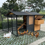 Outdoor Outdoor Cat Cage Rainproof Sunscreen Chicken Cage Household Outdoor Large Chicken Cage Chick