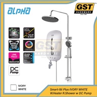 Alpha Water Heater Shower with Pump Smart-18i with Rain Shower Instant Water Heater Alpha 熱水器
