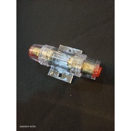 AGU60A Power Audio Amp Amplifier Fuse Box Holder For Car Use Power Amp 60AMP Power Amplifier Fius