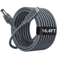 ECILY Starlink Mini Cable 16FT USB C to DC 100W Power Satellite Charging Cable Waterproof Replacemen