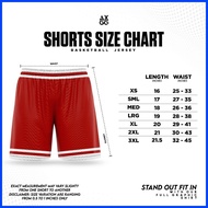 ☃ ➲ ➣ AXGG " Kuroko No Basket - Rakuzan Shorts " Anime Jersey Unisex Shorts