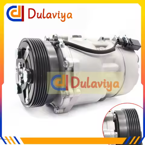 A/C AC Compressor For Volkswagen Beetle Golf Jetta 1.8 1.9 2.0 2.8 L 1J0820805 1J0820803A 1J0820803F