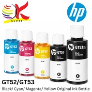 HP GT52 70ml / GT53XL 53XL 135ml / GT53 90ml Original Refill Ink Bottle ink Cartridges - Black / Cya