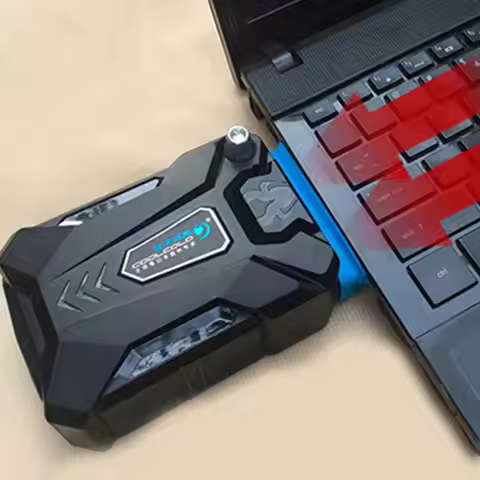 Portable Office Laptop USB Cooler Air External Extracting Cooling Fan Base Laptop Cooling Pad