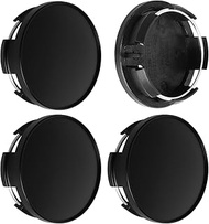 TMS 2.5Inch 63MM Wheel Center Caps for Dodge RAM 1500 Rim Hub Caps 6KF18TRMAA, Pack of 4 (Matte Blac