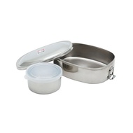 กล่องข้าว มีฝา สเตนเลส Zebra หัวม้าลาย 15/16 ซม. - 1 กล่อง