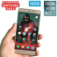 2021New Year Sale OFFER XiaoMi Note 3 Gaming Phone 3GB Ram 32GB Memory LTE 4G Used Phone Full Set Bu