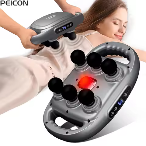 Fascia Massage Gun High Frequency Muscle Massager Gun Body Back Waist Shoulder Massage Machine 16 He