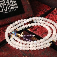 原礦月光石 108顆 月光石 6mm 客製化佛珠設計 串珠飾品手鍊 手環