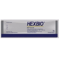 HEXBIO MCP Granule Orange Flavour 3g x 1's sachets