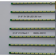 LG 3V 28 LED SMD TV Backlight Lamp 28cm 42V 6pin 21.6" V13 6920L-0001C