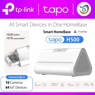 TP-Link Tapo H500 Smart HomeBase Hub 16GB Built-in Storage AI Detection Face Recognition Matter Supp