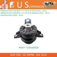 1 PIECE RIGHT ENGINE MOUNTING - 12305-BZ020 PERODUA MYVI (2005-2011),MYVI LAGI BEST 1.3 AUTO MANUAL 