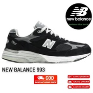 Sepatu Pria Wanita Sepatu NB Sepatu New Balance 993 Black White Grey