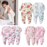 Cute Baby Clothes Long Sleeve Newborn Jumpsuits Baby Girl Pajamas 0-9M
