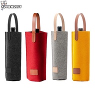 KOPIEWDX78JQ Wine Storage Bag Solid Color Storage Bag Simple Bottle Carrier