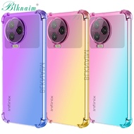 BLKNAIM Shockproof Case for Infinix Note 12 Pro 4G Clear Silicone Cover for Infinix Hot 11 Note 12 2