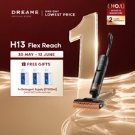 【TOP SELLING】Dreame H13 FlexReach/H14s Ultra Wet Dry Vacuum | 21,000Pa, 180°Lie-Flat, 90°C Hot Air W